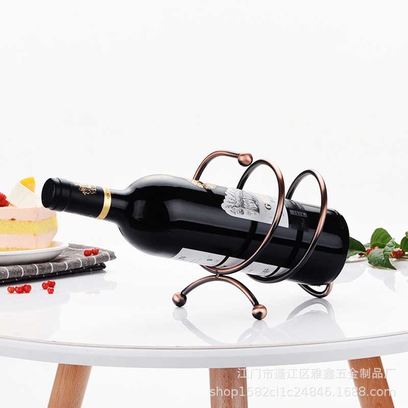 Wine Rack Indoor Dining Room Table Wine Cabinet Decoration Home Crafts Display Creative Living Room Modern Simple Rack