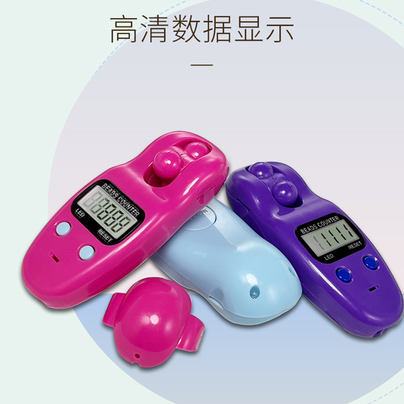 Bead counter, LED luminous finger counter, counter with protective cover, electronic counter for counting points Application Scenario