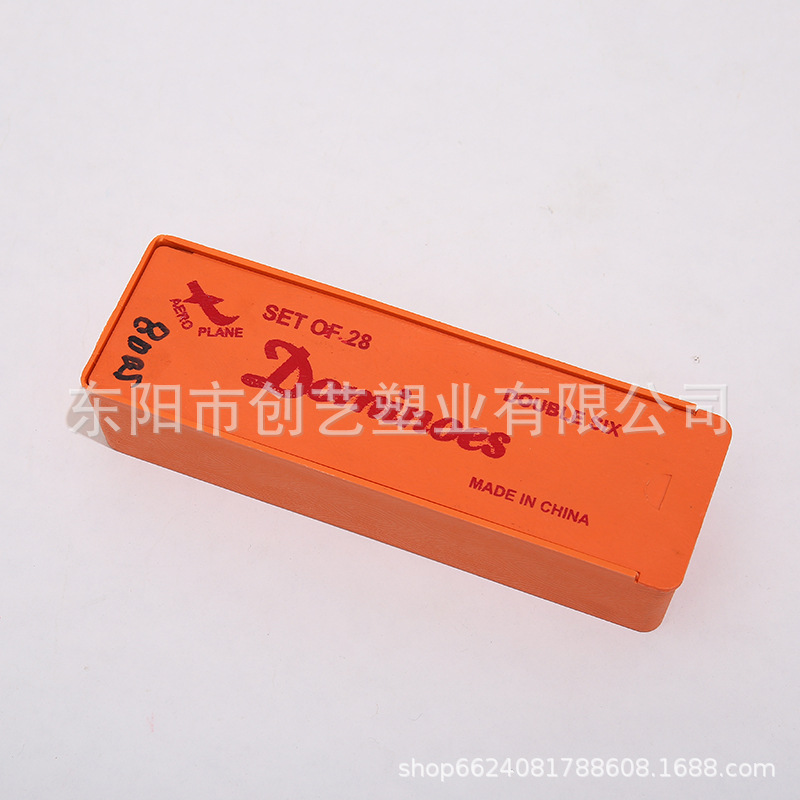 Factory Direct Sales Of Melamine Domino Pvc Flap, Plastic Box Domino Domino Plastic Dominoes Item Picture