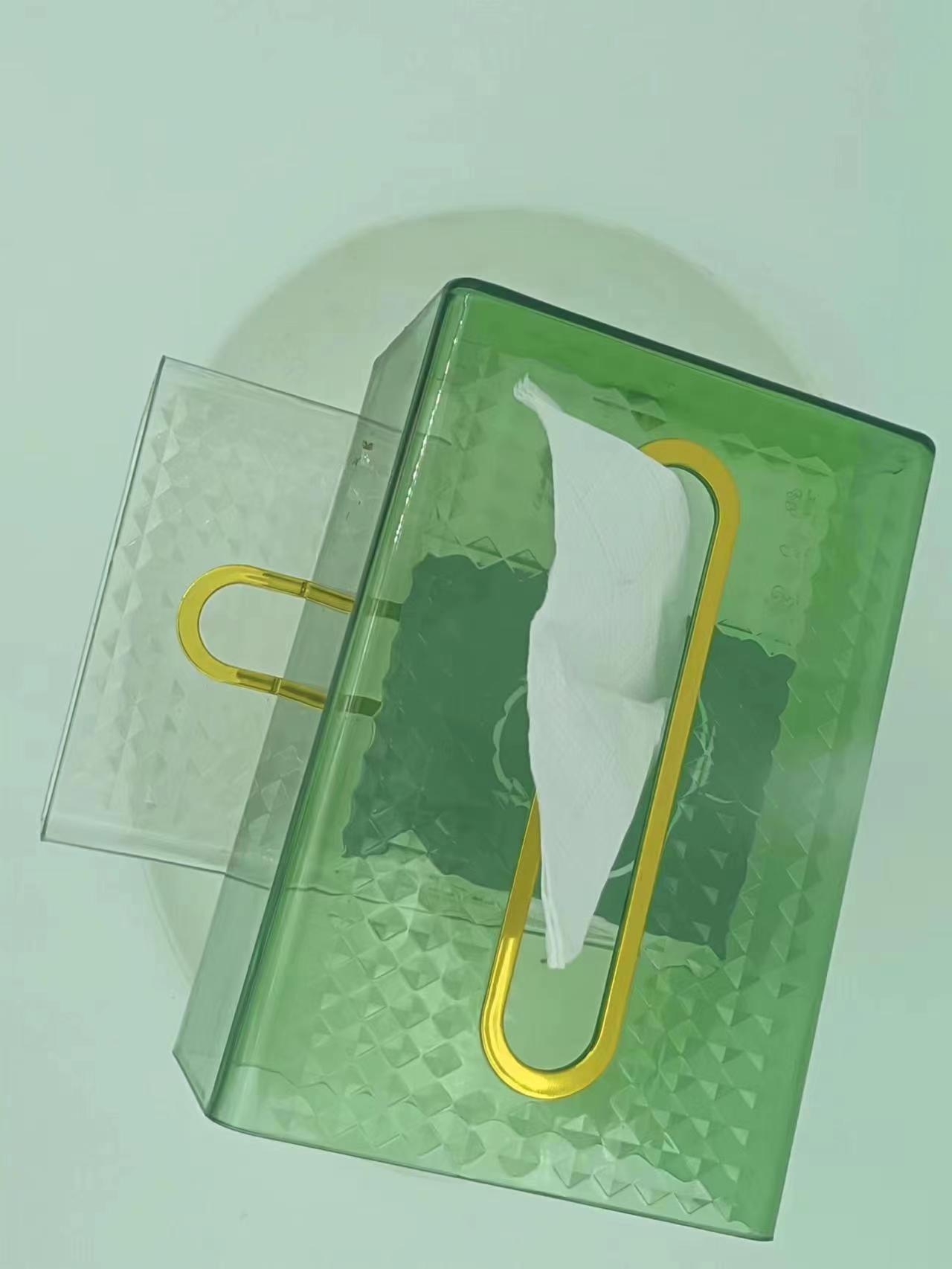 علبة مناديل بلاستيكية Specification image