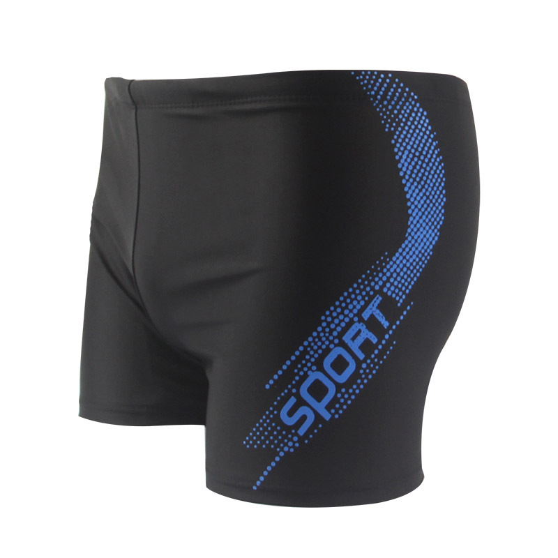 Wholesale of best-selling men's swimming trunks, oversized flat-angle fashionable and sexy swimming suits, student plus-size fashionable flame swimming trunks Item Picture