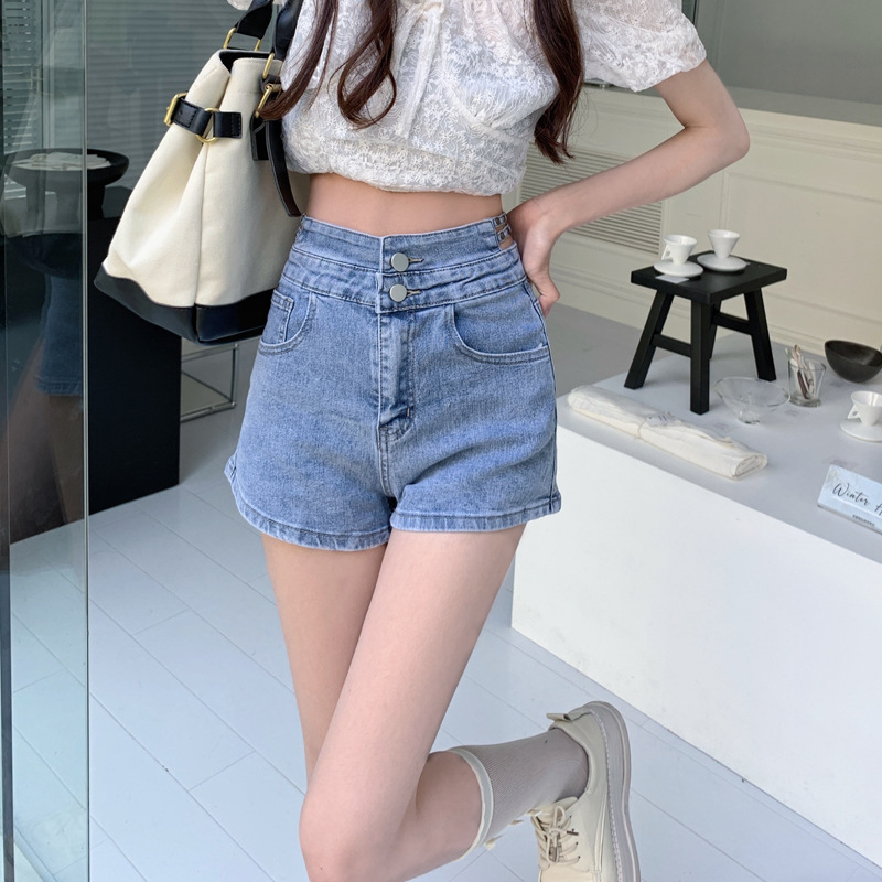 牛仔裤细节图
