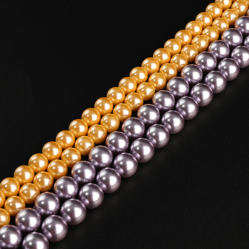 Factory direct supply of 3-20mm straight-hole Swarovski pearl shells. Order based on samples and DIY handcrafted beaded beads details Picture