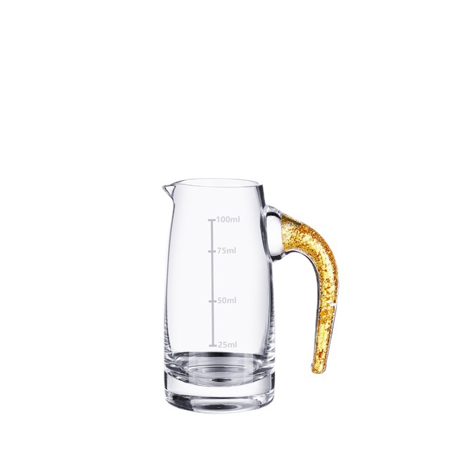 كأس نبيذ من الماس الرقائقي، ذهب ذهب، مصنوع من النبيذ Item Picture