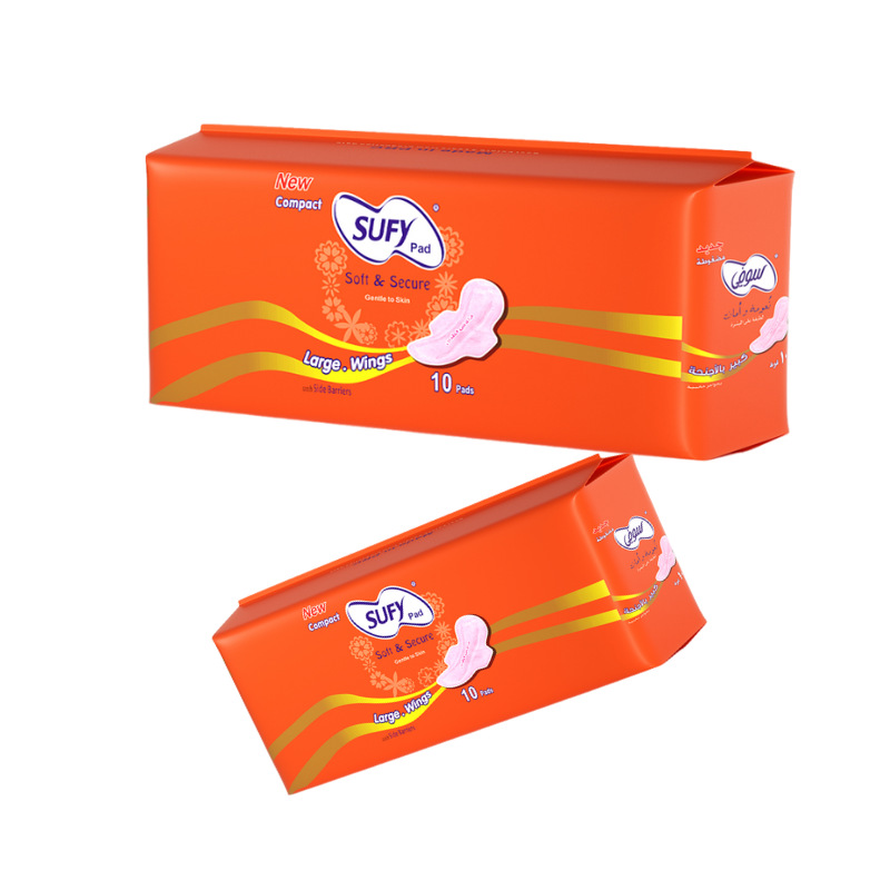 Quanzhou Zhengda Company produces 290mm thick straight female sanitary napkins and sanitary napkins for export to the Middle East pic 1