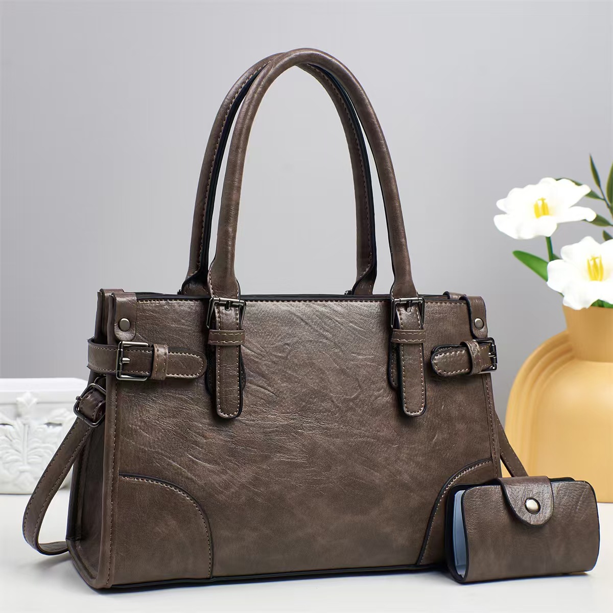 Temperamento mamá venta directa de fábrica textura moda nueva moda tendencia bolso de mano bolsa de mujer un hombro bolsa crossbody nuevo estilo