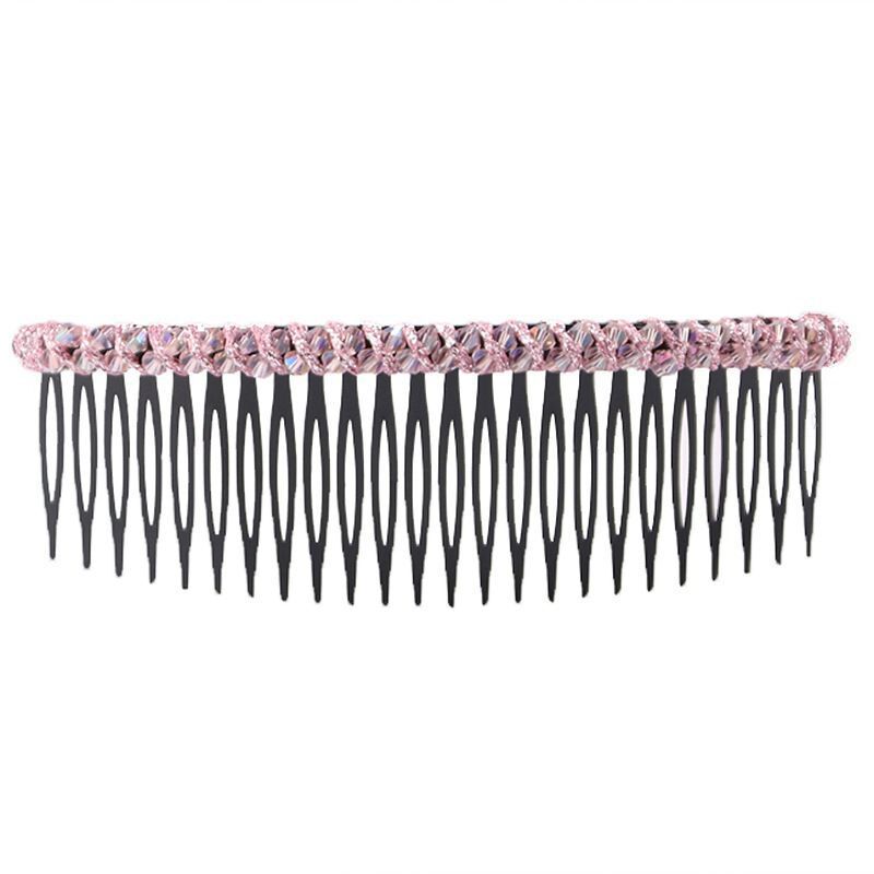 Crystal Hairbrush Bangs Hairbrush Back-Up Haircard Back Of Head Broken Hair Organizer Korean Hair Accessories Adult Hairpin Wholesale Item Picture