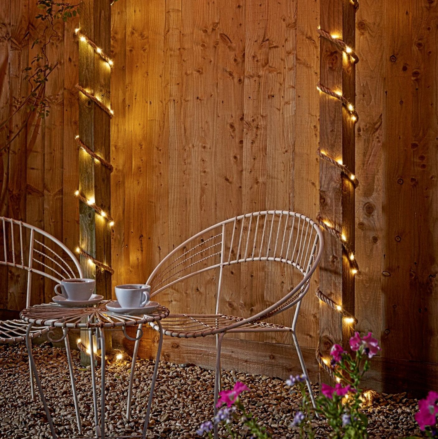 Solar Twine Light String Copper Wire Light Led Garden Light String Atmosphere Light Garden Decorative Light String Fairy Light Application Scenario