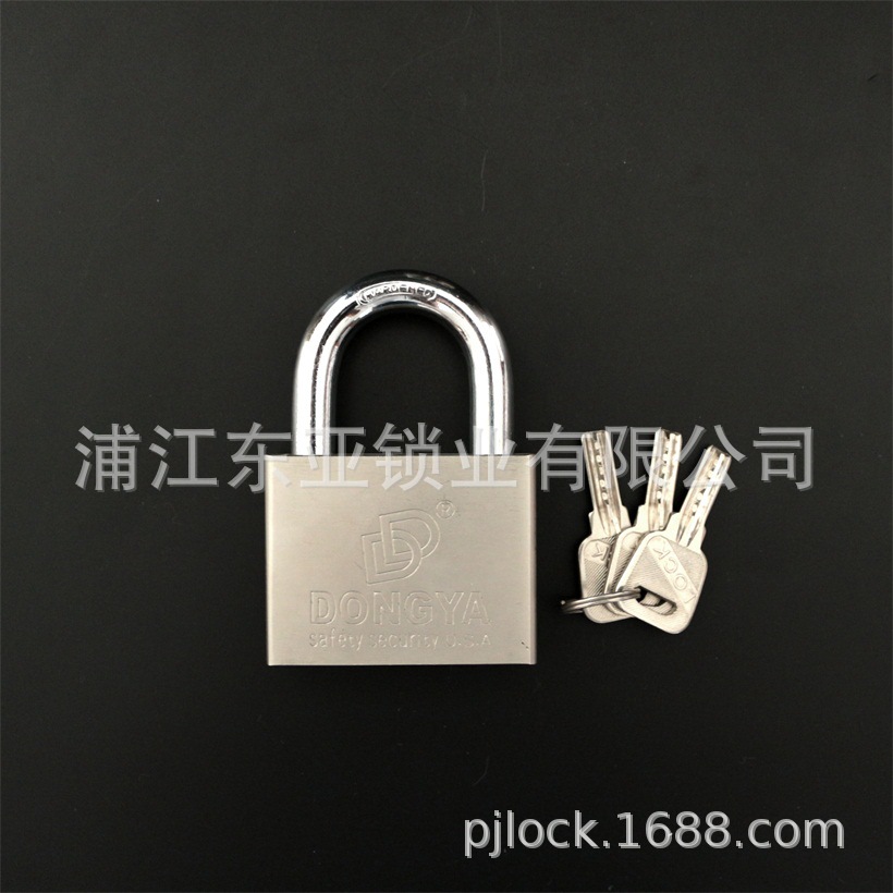 Padlock quadrangle atomic lock atomic key lock can be licensed production of anti-theft and anti-shear manufacturers direct sales thumbnail