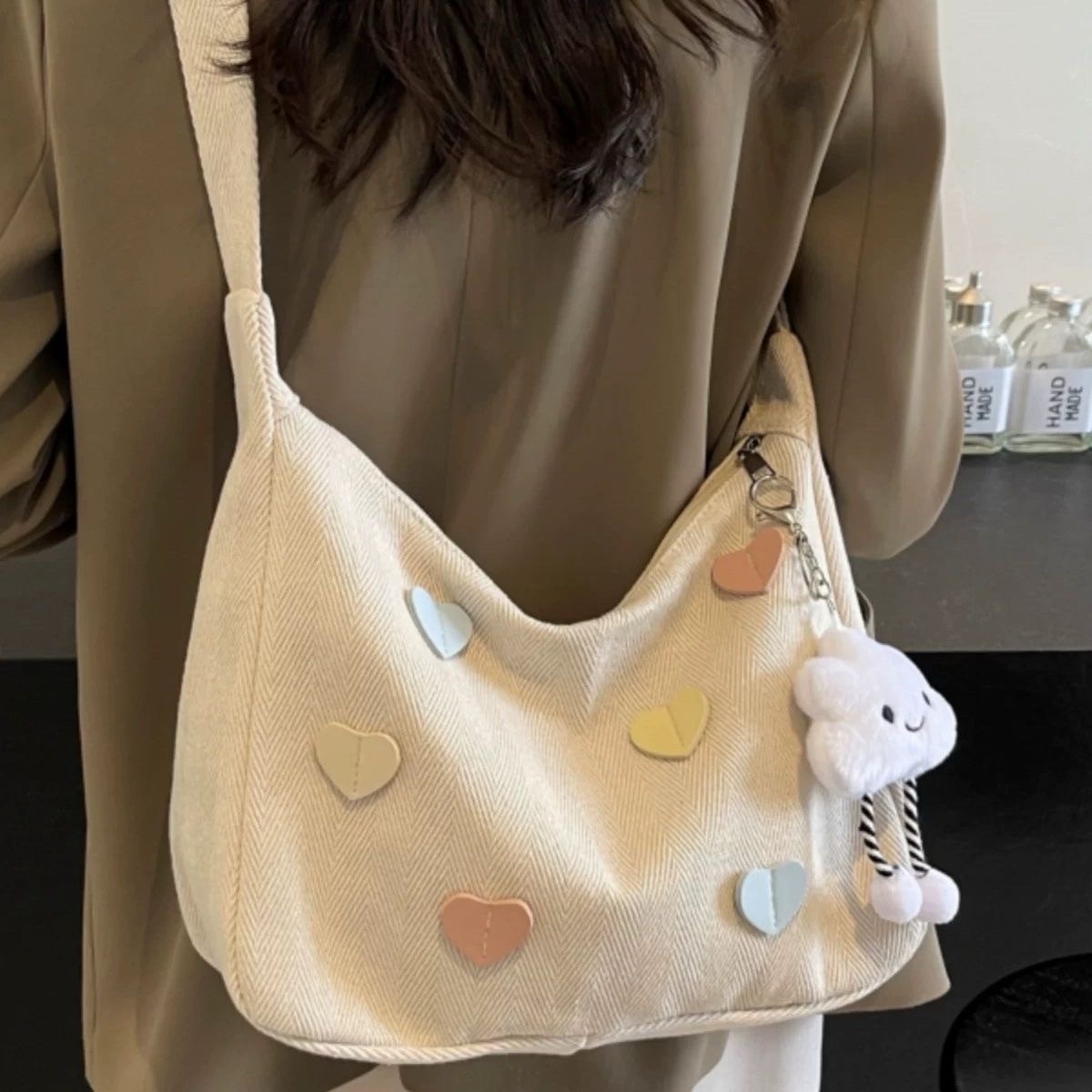 箱包/链条包女2021简约/Gloves/handbags/电脑包男士细节图