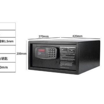 Supply password anti-theft all-steel small hotel safety deposit box, electronic password safe, specially designed for hotel rooms Application Scenario