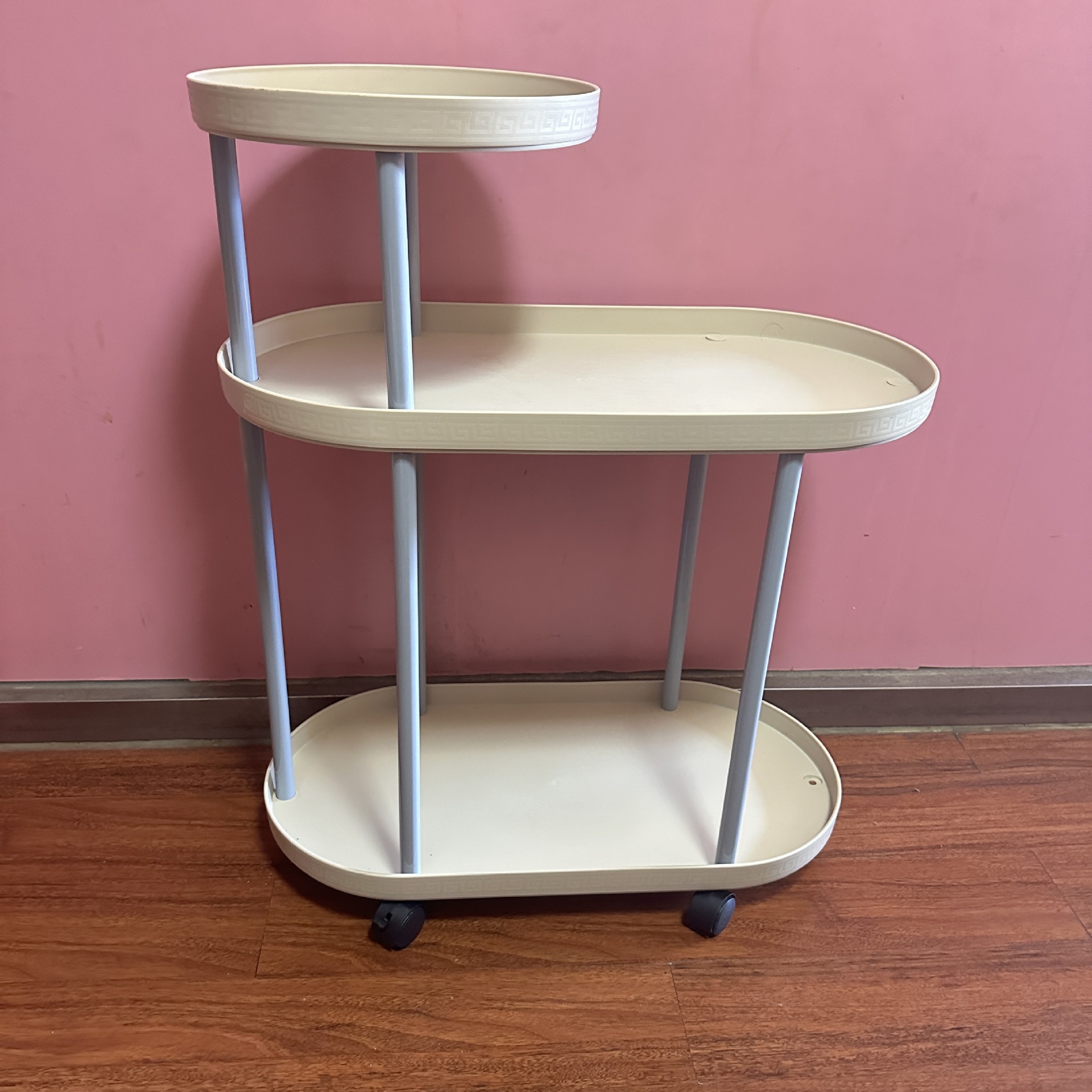 Multi-layer, multi-style shelving, floor-standing kitchen and bathroom, mobile trolley, snack bathroom, multi-layer bedroom bed full figure