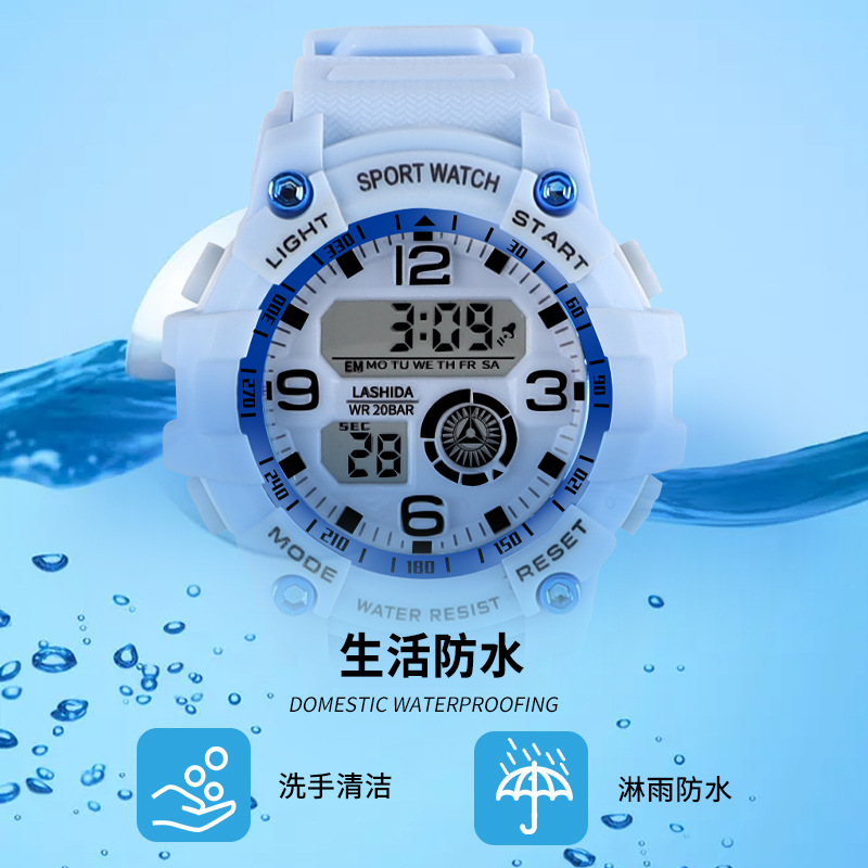 LED电子手表/简约/拉时达手表细节图