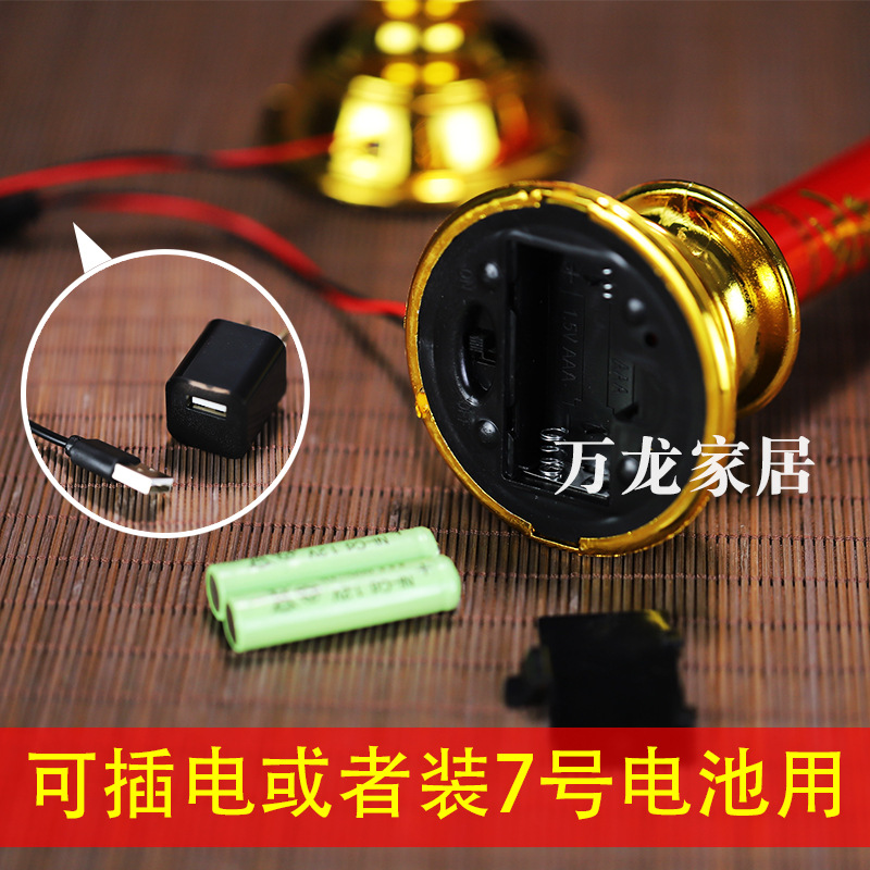 LED蜡烛灯实物图