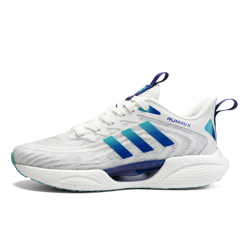 跑步鞋男鞋2/时尚/舒适白底实物图