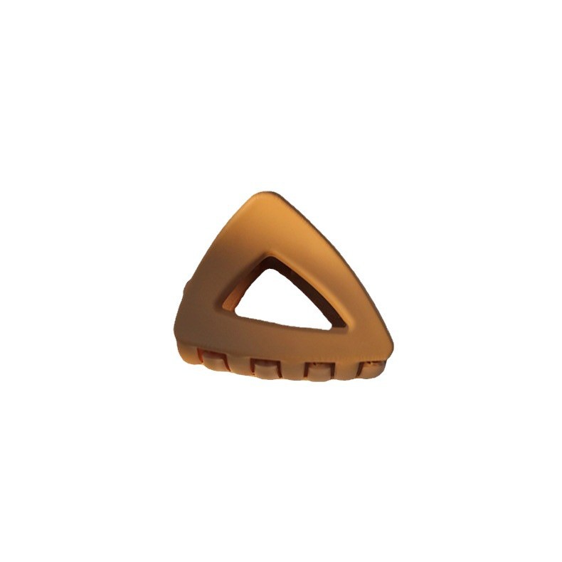 High-end style clips, triangular small gripper headwear, half-tied ponytail, shark clip at the back of the head, female hair clip, hair grabbler Item Picture