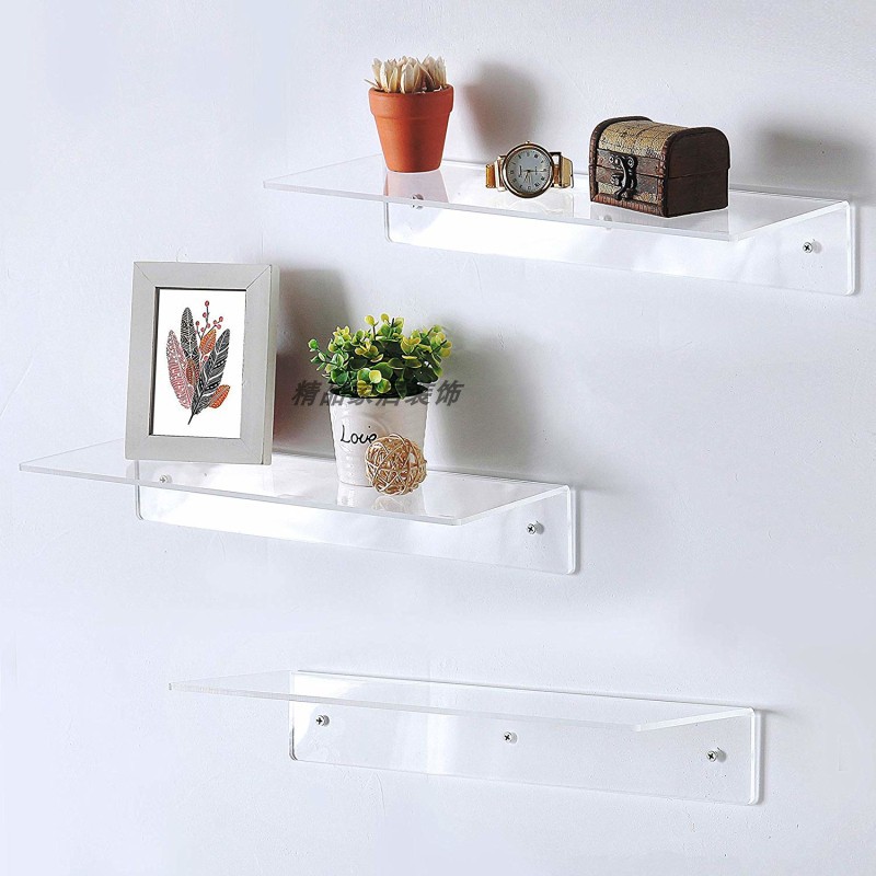 简约透明墙上细节图