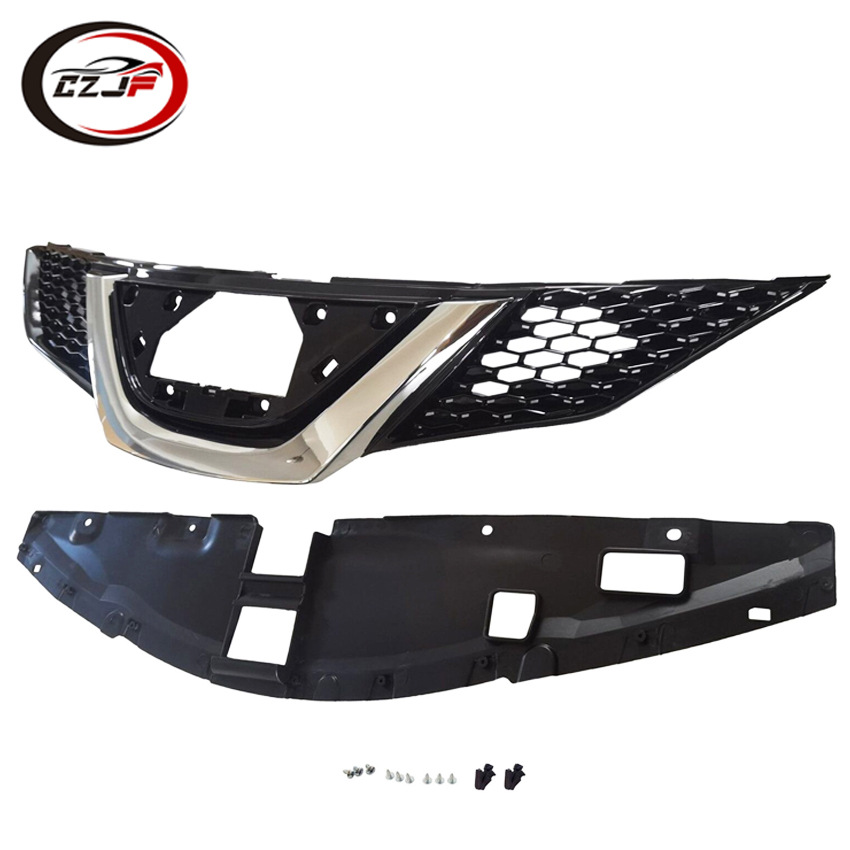 Aplicable 2017-18 nissan ROGUE SPORT parrilla superior delantera 623106MD0A details Picture
