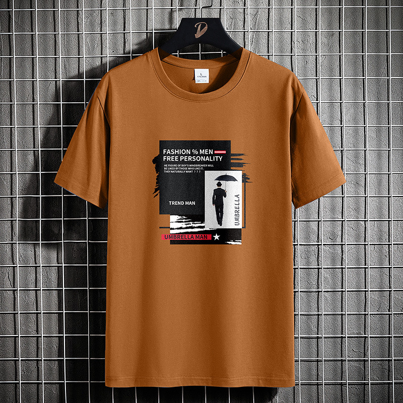 2022 New national trend T-shirts, cotton men's T-shirts, available in multiple colors. Bulk purchase offers better prices