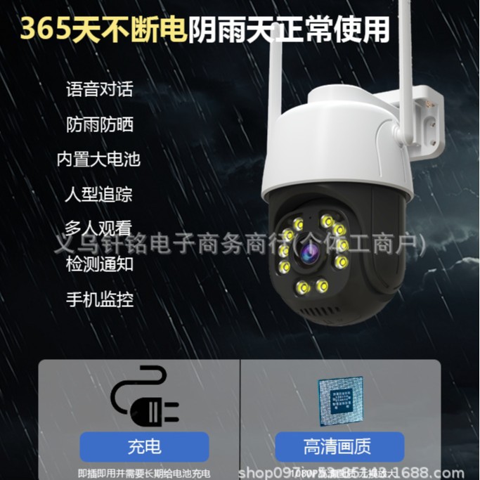 监控摄像机实物图