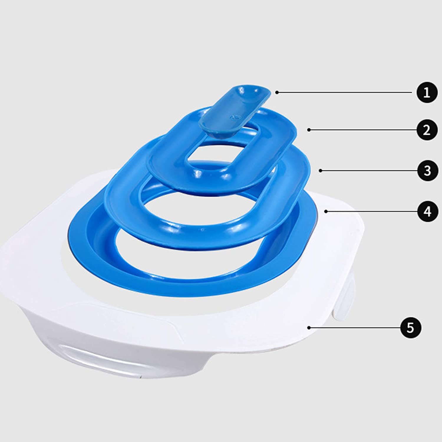 New cat toilet squat toilet seat Cat toilet Training potty trainer for cats and dogs Pet cleaning supplies details Picture