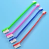 Three-piece set of pet toothbrushes: cat and dog finger toothbrushes, oral cleaning brushes, care and descaling brushes details Picture