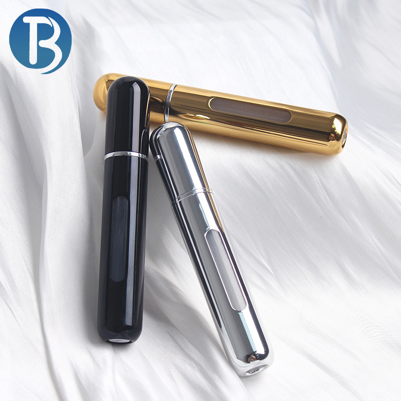 8ml bottom-filling self-pumping, recyclable portable travel bottle, perfume porter bottle, spray bottle, direct filling bottle details Picture