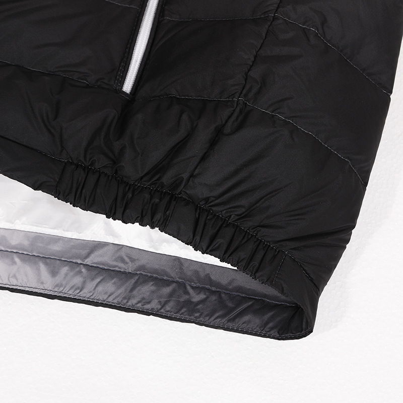 Winter gradient color down jacket, Korean-style fashionable hooded white duck down warm and fashionable down jacket Specification image