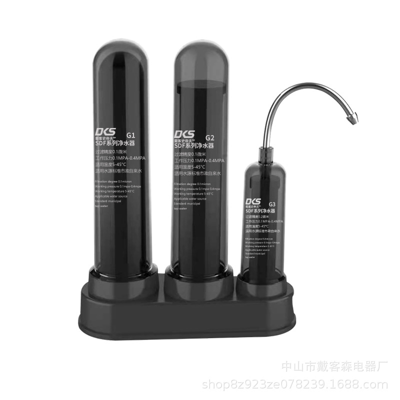 Steve Household water purifier, kitchen countertop faucet water purifier, tap water filter, filter, ultrafiltration machine details Picture