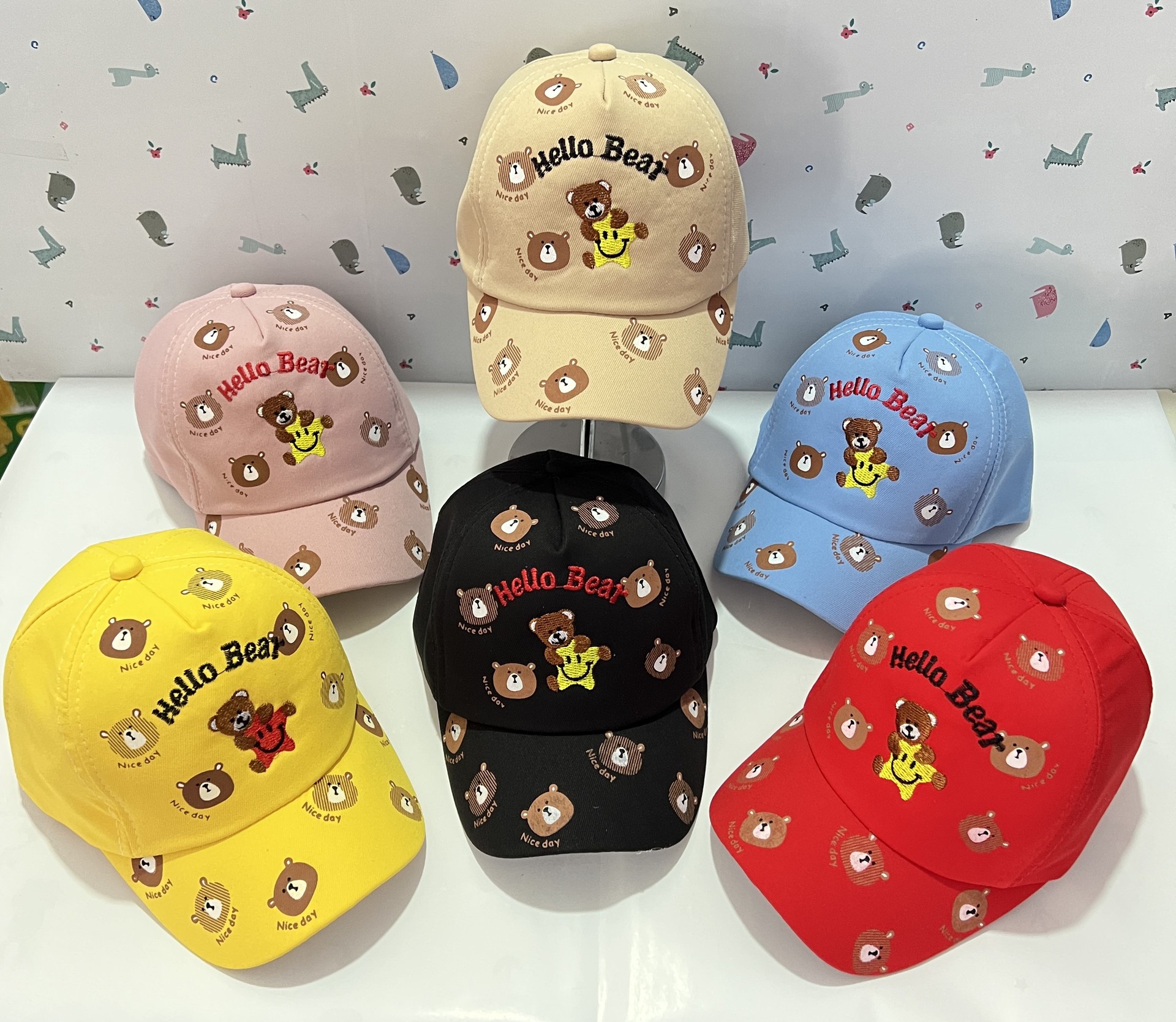 Children's Duck Cap Children's Baseball Cap Children's Cap Baby Cartoon Baseball Boys And Girls Caps Spring And Autumn Book Wholesale Leisure Letter Embroidery Outdoor Duck Tongue Visor Application Scenario