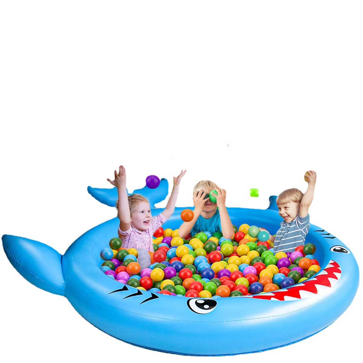 Cross-border special children's water play and spray mat, baby toy storage pool, lawn water play and spray pool Item Picture