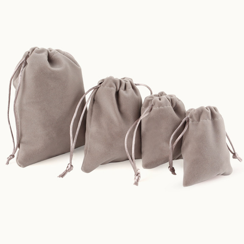 Wholesale of velvet bags, silk velvet bags, drawstring bags, jewelry, storage bags and earphone bags from the original manufacturer Specification drawing
