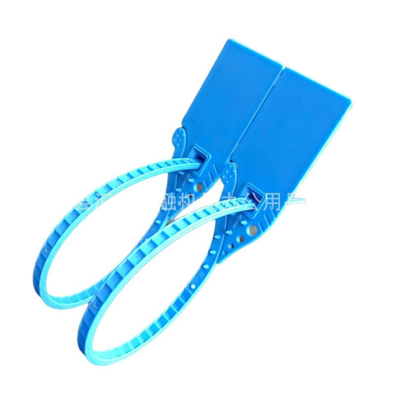 Factory wholesale of disposable sealing buckles, disposable plastic sealing strips for takeout clothes, safety sealing buckles Application Scenario