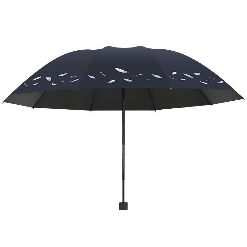 Paradise Umbrella with ten ribs enlarged, thickened and reinforced double umbrella, fresh, simple and UV-resistant sun umbrella Item Picture