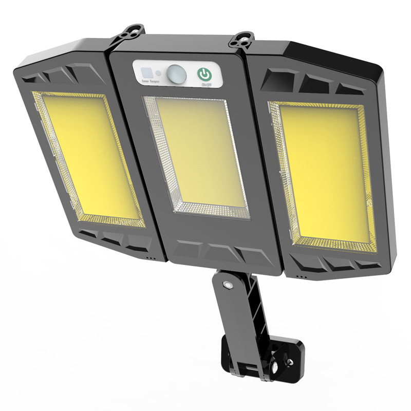 Solar-powered household garden lamps, emergency lighting, automatic LED with poles, outdoor ultra-bright waterproof sensor street lamps Item Picture