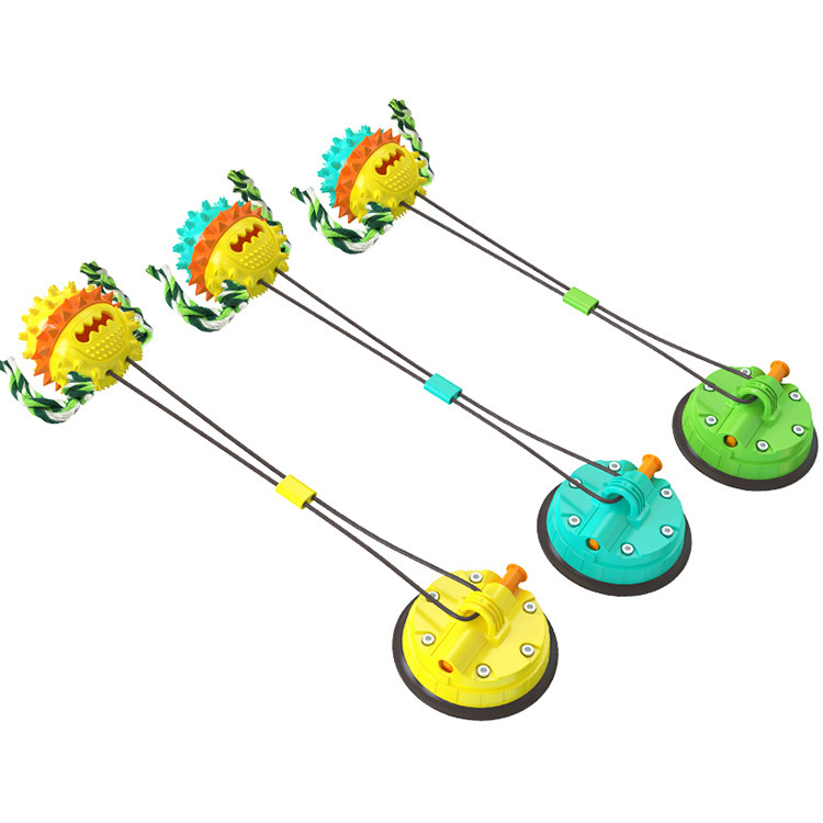 A new bestseller from a pet supplies manufacturer and wholesale company - Amazon vacuum suction cups, drawstring balls, and dog teething toys details Picture
