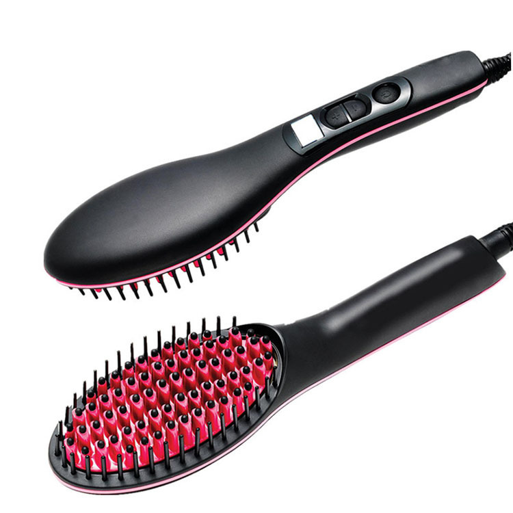 LED display hair comb, dry and wet dual-purpose straightening comb, electric magic comb straightening device straight artifct Item Picture