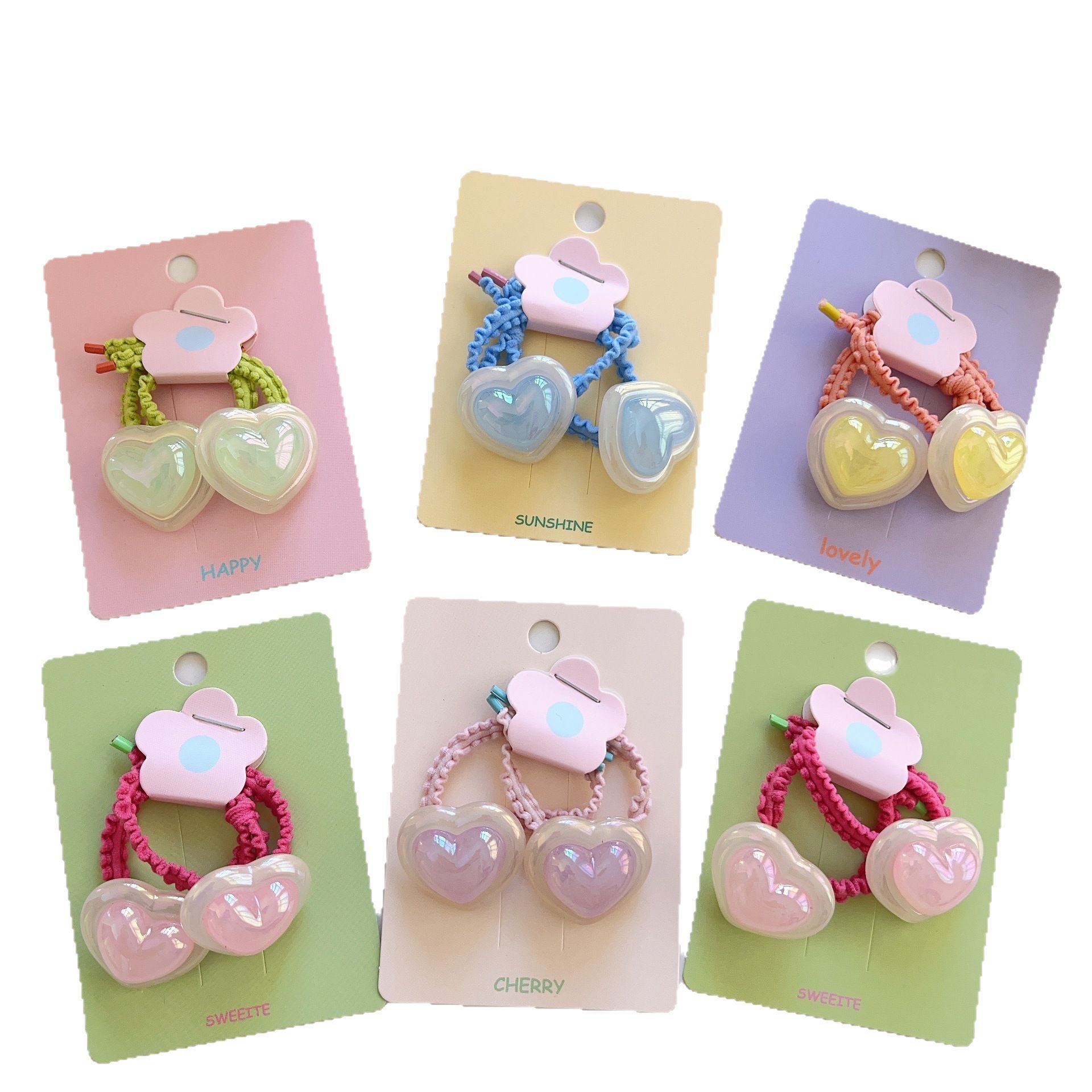 发夹/抓夹/蝴蝶结/发饰/头饰白底实物图