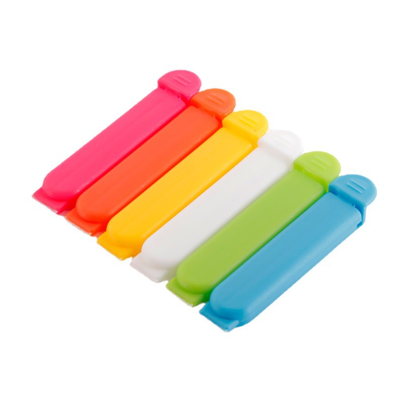 Round head 7CM sealing clip, food sealing device sealing clip, plastic advertising clip, tea clip sealing clip Item Picture