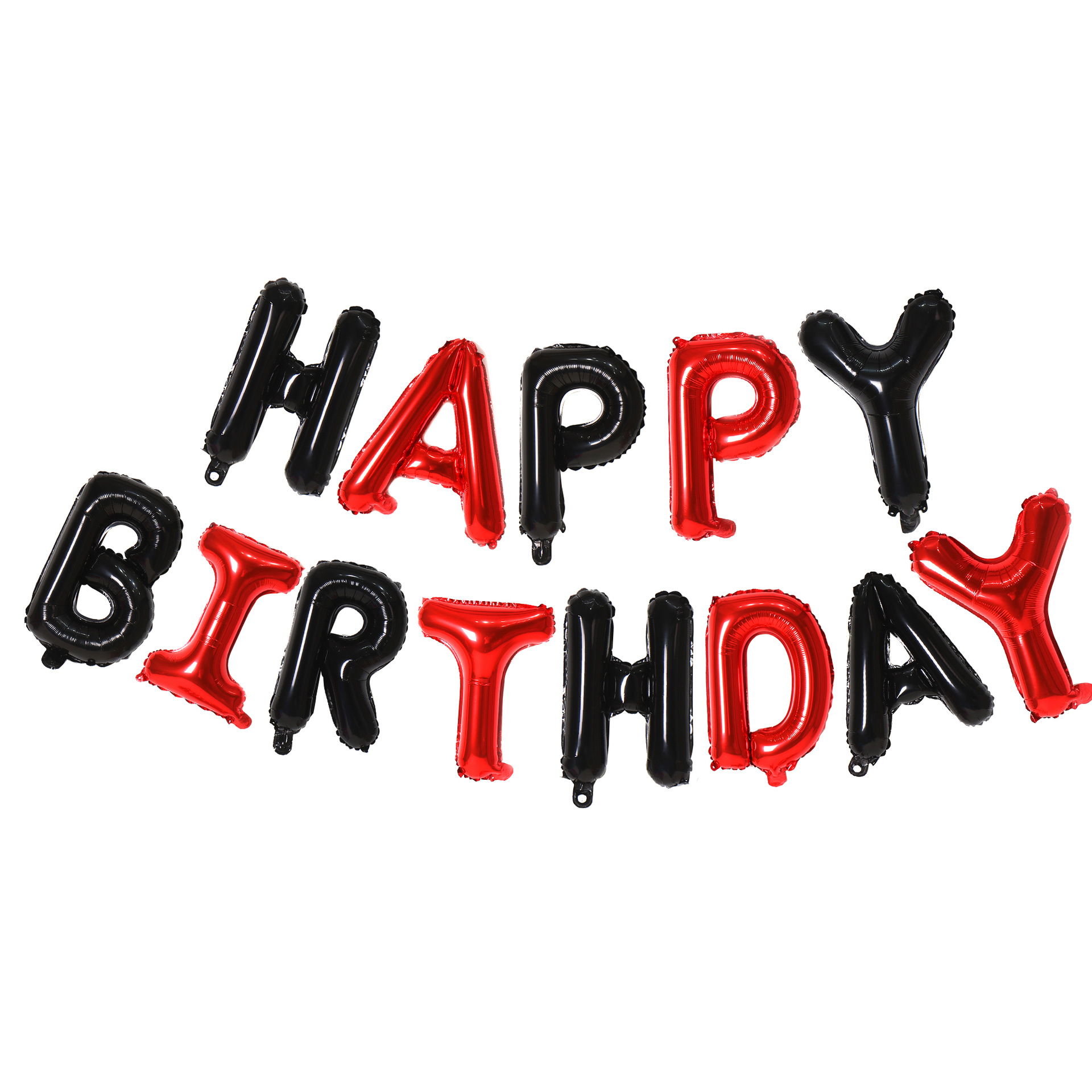 16寸字母铝膜气球 生日快乐气球套装 happy birthday铝箔气球详情图2