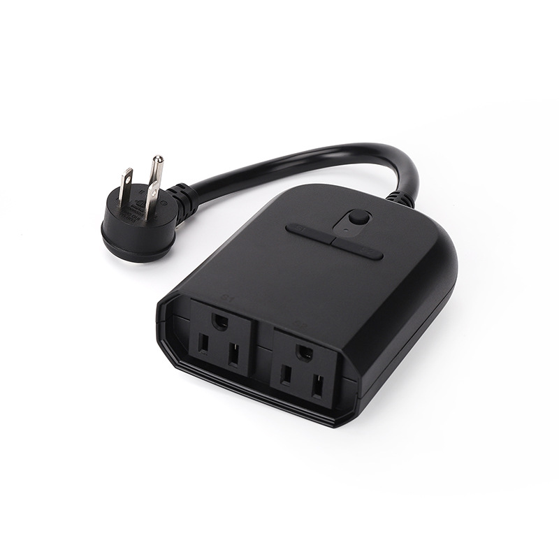 WIFI US-spec outdoor two-port and three-port graffiti smart socket remote control timer voice smart home waterproof power strip Application Scenario