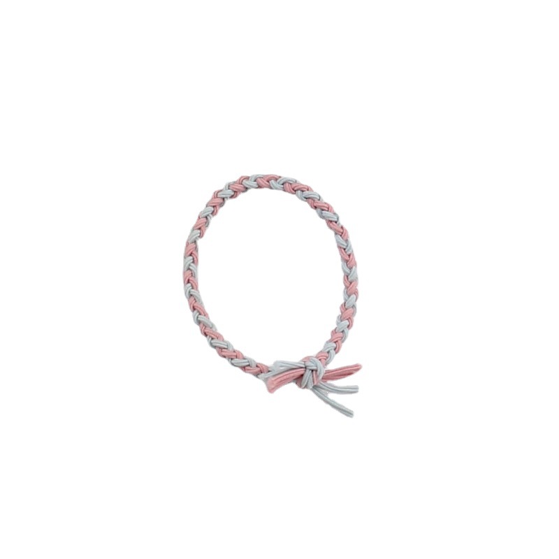 Network Red Korean Version Of Head Rope Female Small Fresh Match Color Small Rubber Band Simple High Elastic Hair Tie Rope Manufacturers Wholesale Item Picture