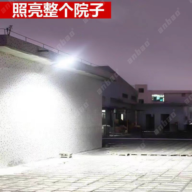 Factory direct sales of new solar lamps, COB garden lamps, outdoor human body sensor wall lamps, LED emergency lights and remote control lights Application Scenario