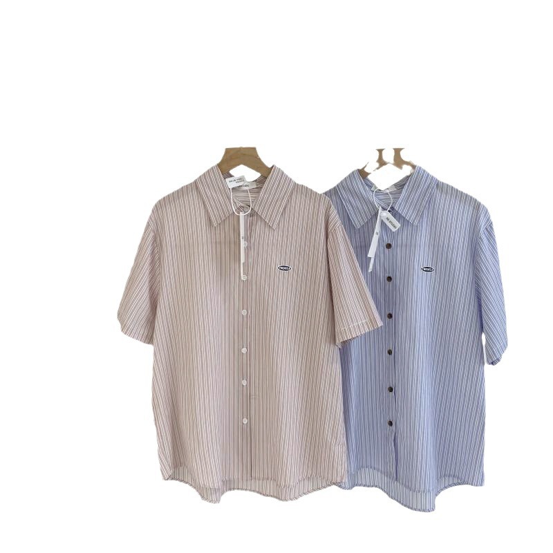 مجموعة هان يشعر التصميم!القمصان ذات القمصان المزخرفة باللون الأزرق (Polo)، 2024) Item Picture