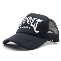 Foreign trade new couple net cap summer sunscreen shade breathable net cap alphabet print baseball cap fast sell hot