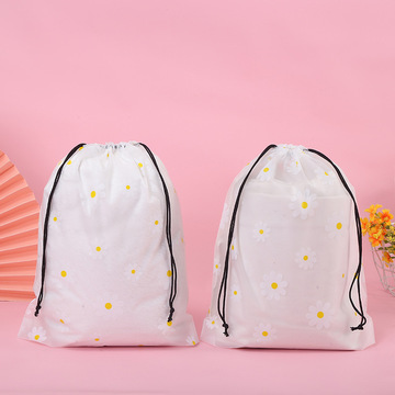 Drawstring Pocket Than Heart Sailboat Face Towel Packing Drawstring Bag Shoes Clothes Clothing Storage Bag Manufacturers Spot Specification drawing