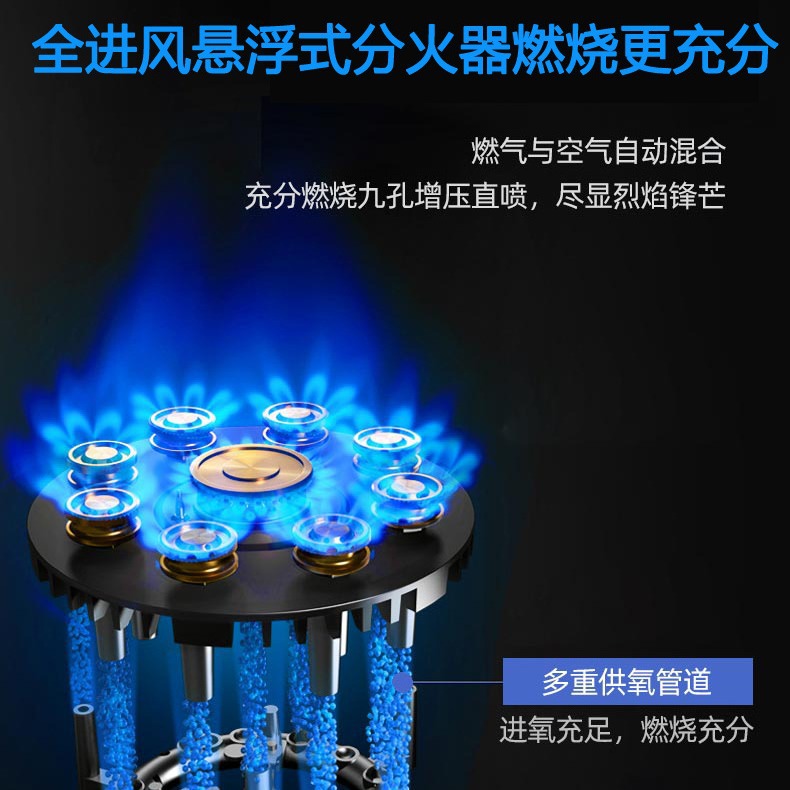 600 Small Size Open Hole Gas Stove Double Stove Domestic Liquefied Stove Natural Gas Stove Embedded Hot Stove Gas Stove Specification drawing