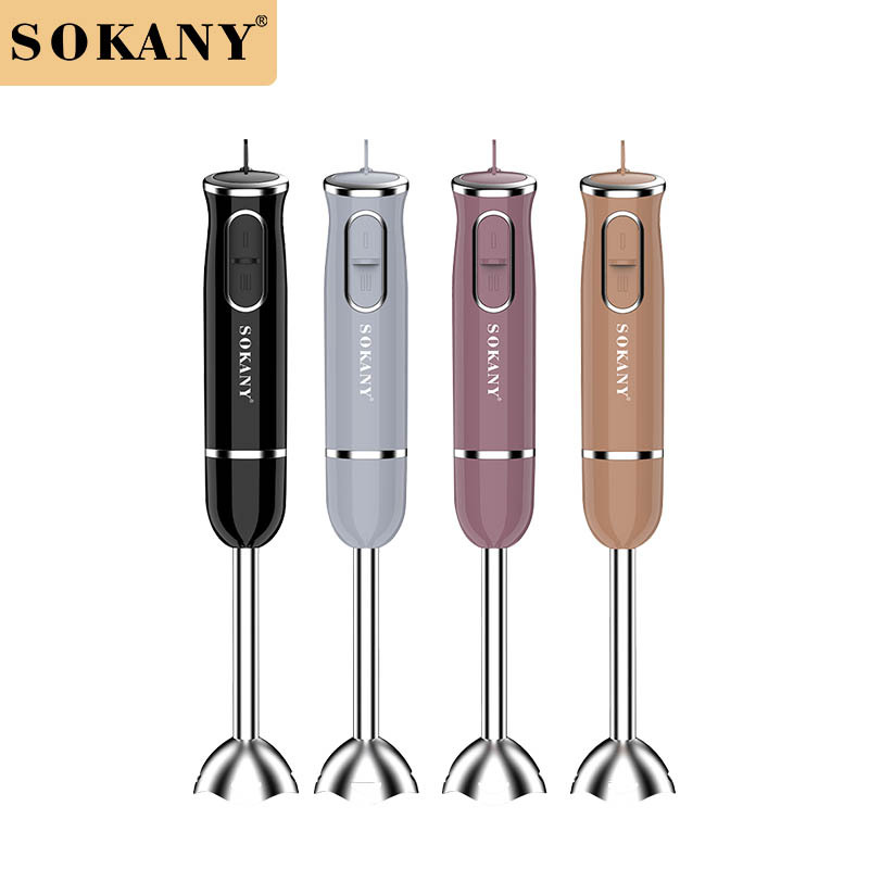Cross-border SOKANY1722 cooking stick, household electric small stirring stick, egg beating and juicing handheld food processor Item Picture
