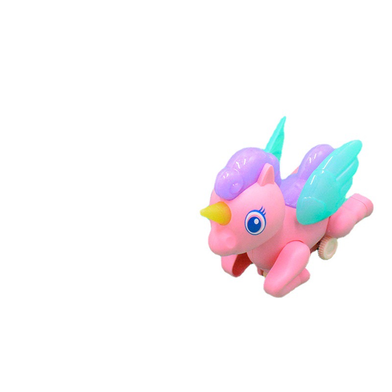 Spring-wound unicorn toys, wire pulling, glowing new, unique treasures, gifts, children's creative small toys, street stall toys wholesale 1 Application Scenario