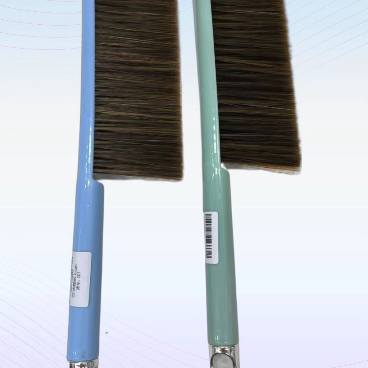 Household bed brooms, bed brushes, sweeping brooms, cleaning wonders, soft-bristled bedroom long-handled dust removal, sofa, carpet, bed brushes Application Scenario